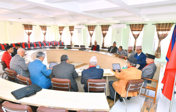 नेकपा एमालेको सचिवालय बैठक बस्दै